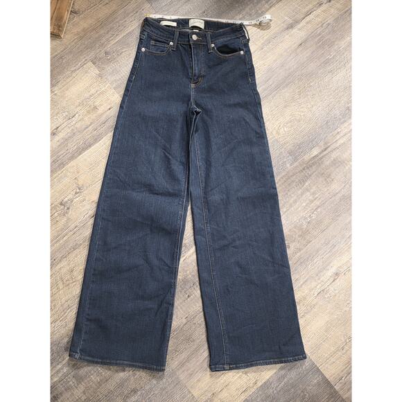 Universal Thread Denim - Universal Thread Jeans 4R High Rise Everyday Wide Leg Dark Wash Stretch NWOT